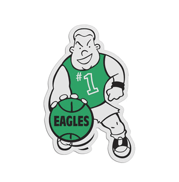 Basketball Player Custom Badge - Click to enlarge