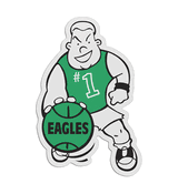 Basketball Player Custom Badge