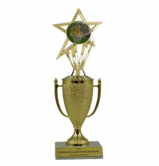 Basketball Trophy with Cup & Insert