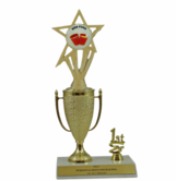 Beer Pong 1st, 2nd and 3rd Place Award Cup Trophy with Insert