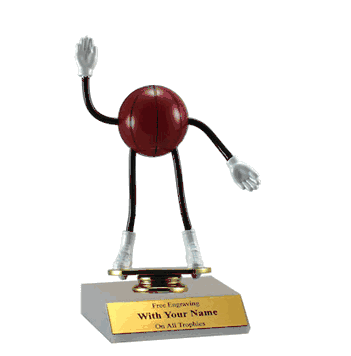 Bendable Basketball Award - Click to enlarge