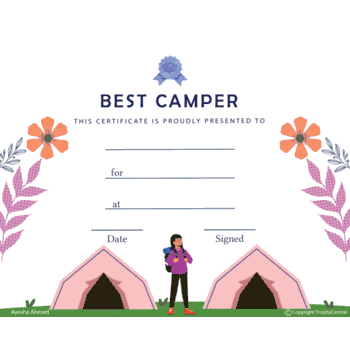 Best Camper (Female) - Click to enlarge