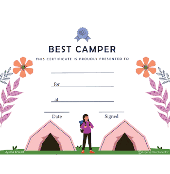 Best Camper (Female) - Click to enlarge