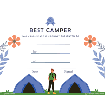 Best Camper (Male) - Click to enlarge