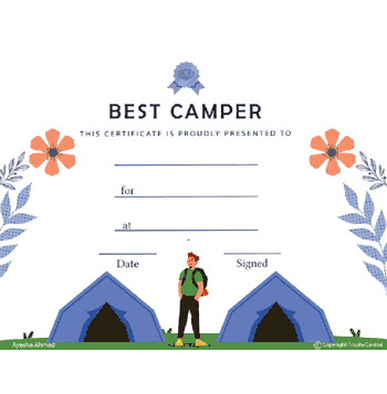 Best Camper (Male) - Click to enlarge