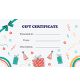 Birthday Gift Free Template