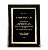 Black Piano Plaque (9x12)