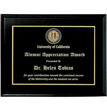 Black Plaque (10x8) - Click to enlarge