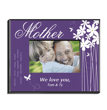 Bloomin' Butterfly Engraved Frame - Click to enlarge