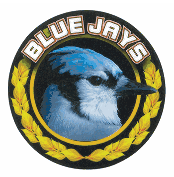 Blue Jays Mascot Medal Insert - Click to enlarge