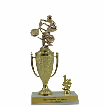 BMX 1st, 2nd and 3rd Place Award Cup Trophy - Click to enlarge
