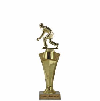 Bocce Ball Star Column Trophy - Click to enlarge