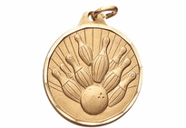 Bowling 1 1/4" E-Series Medals