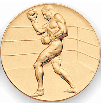 Boxing Medal Insert - Click to enlarge