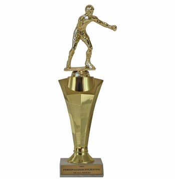 Boxing Star Column Trophy - Click to enlarge