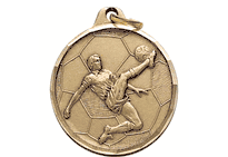 Boys Soccer 1 1/4 Inch E-Series Medals