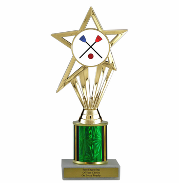 Broomball Column Trophy - Click to enlarge