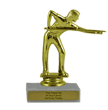 Budget Award Trophy - Billiards - Click to enlarge