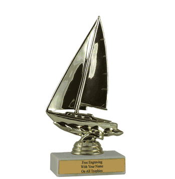 Budget Award Trophy - Sailboat - Click to enlarge