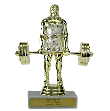 Budget Award Trophy - Weightlifting - Click to enlarge
