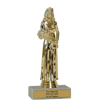Budget Beauty Queen Award Trophy - Click to enlarge