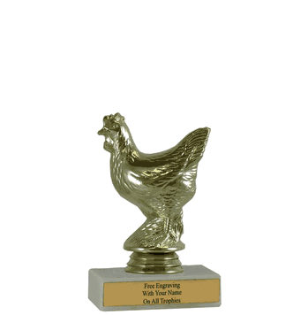 Budget Chicken Award Trophy - Click to enlarge