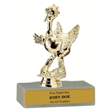 Budget Comic Turkey Award Trophy - Click to enlarge
