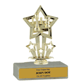 Budget-Friendly Chess Award Trophy with Free Engraving