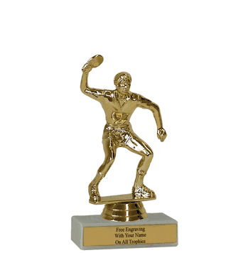 Budget Ping Pong (Table Tennis) Award Trophy - Click to enlarge