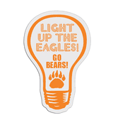 Bulb Shaped Custom Badge