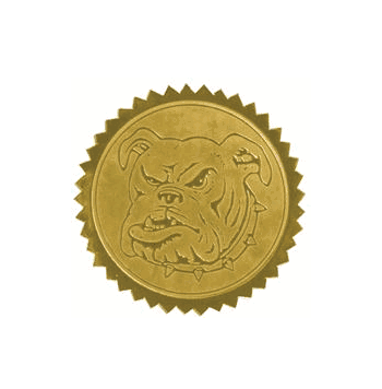 Bulldog Certificate Seals - Click to enlarge