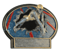 Swimming (Girls) - Burst-Thru Series Trophies