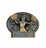 Burst-Thru Series Cheer / Pom Pom Trophy