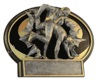 Wrestling - Burst-Thru Series Trophies