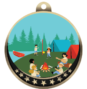 Campers Insert Medal - Click to enlarge