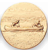 Canoe Standard Litho Medal Insert
