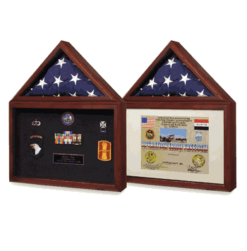 Capitol Flag & Certificate Case - Click to enlarge