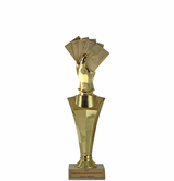 Cards / Poker Star Column Trophy