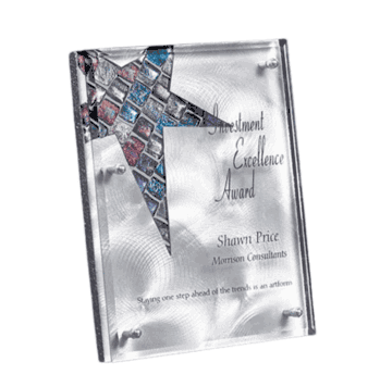 Celeb Inlaid Glass Plaque Award - Click to enlarge