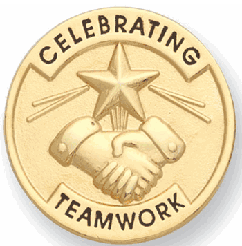Celebrating Teamwork Award - Click to enlarge