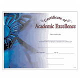 Certificate of Academic Excellence