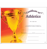 Certificate of Athletics