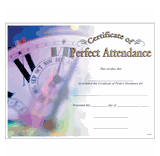 Certificate of Perfect Attendance