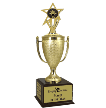 Champion's Trophy with Achievement Torch Insert - Click to enlarge