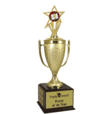 Champion's Trophy with Coach Insert