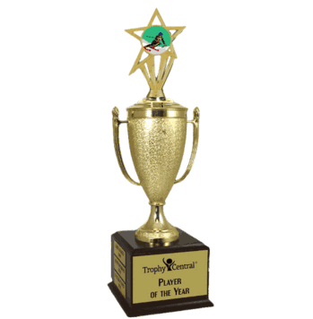 Champion's Trophy with Downhill Skiing Insert - Click to enlarge
