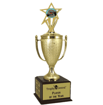 Champion's Trophy with Pistols Insert - Click to enlarge