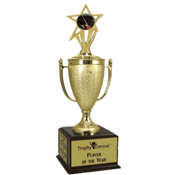 Champion's Trophy with Table Tennis Insert - Click to enlarge