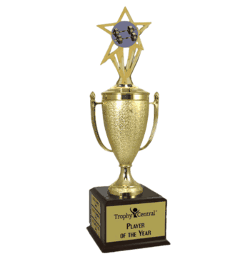 Champion's Trophy with Weightlifting Insert - Click to enlarge
