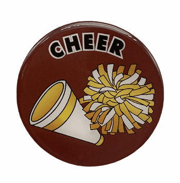 2" Epoxy Cheer Insert - Click to enlarge